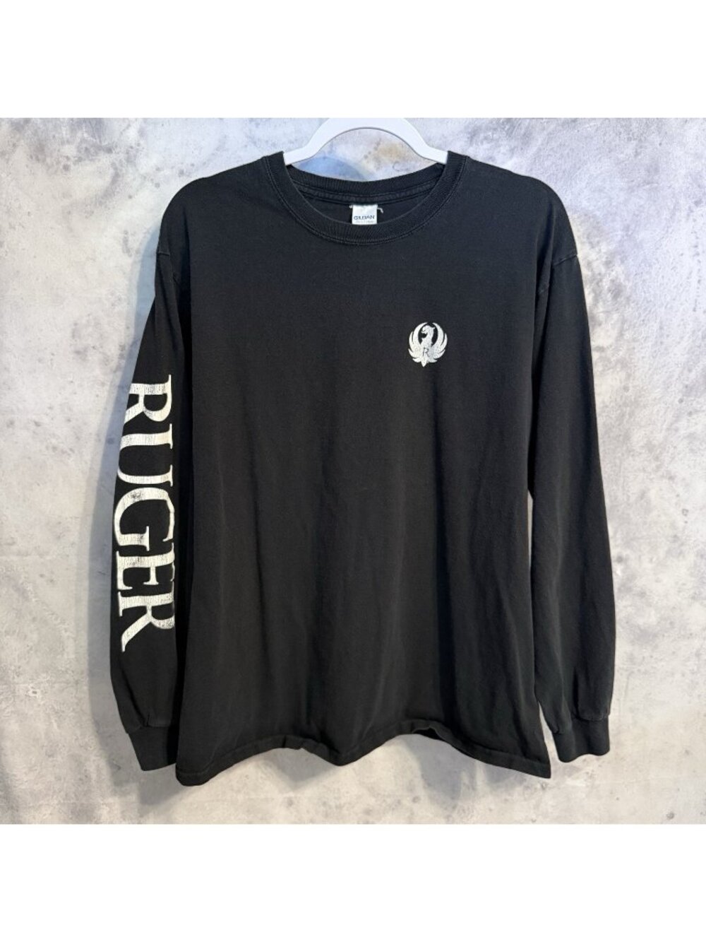 Ruger Firearms T Shirt Mens Large L Black Long Sleeve